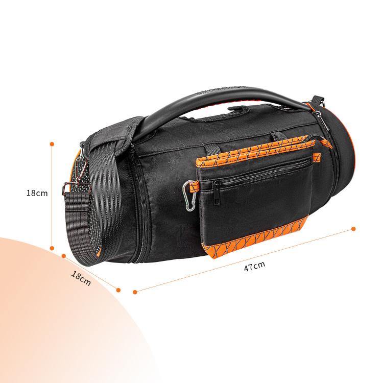 KAISHACASE For JBL Boombox / Boombox 2 / Boombox 3 Audio Storage Protection Case Outdoor Multifunctional Portable Bag - Black