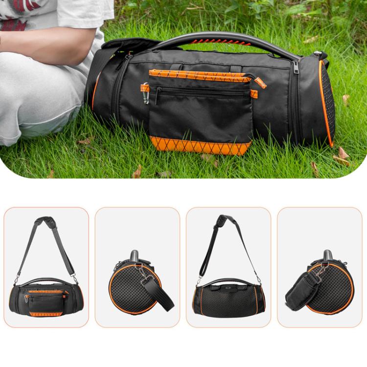 KAISHACASE For JBL Boombox / Boombox 2 / Boombox 3 Audio Storage Protection Case Outdoor Multifunctional Portable Bag - Black