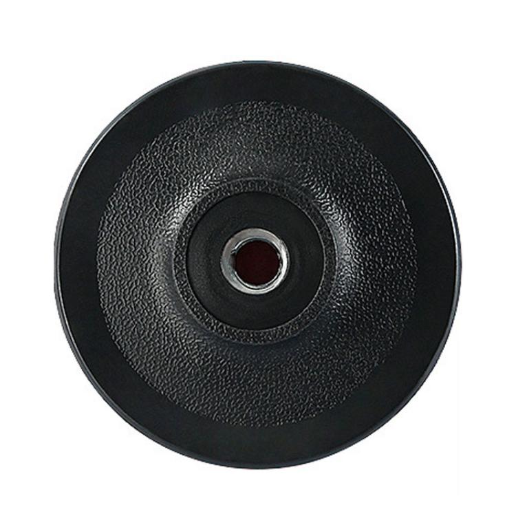 Wet / Dry Grinding Discs Stone Polishing Discs Self-Adhesive Disc Adapters, Spec: 8cm M10 Hole Black Thin Sponge
