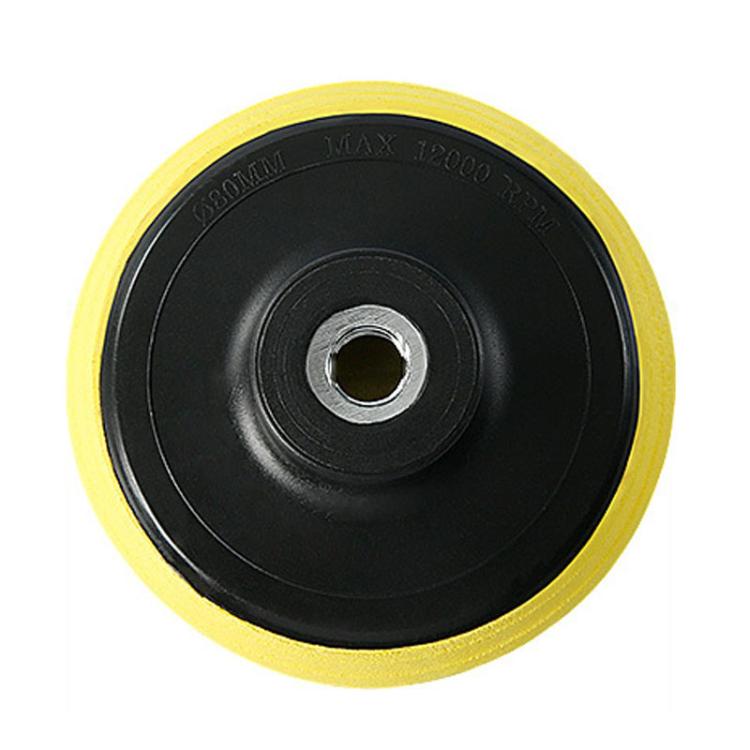 Wet / Dry Grinding Discs Stone Polishing Discs Self-Adhesive Disc Adapters, Spec: 8cm M10 Hole Thick Sponge