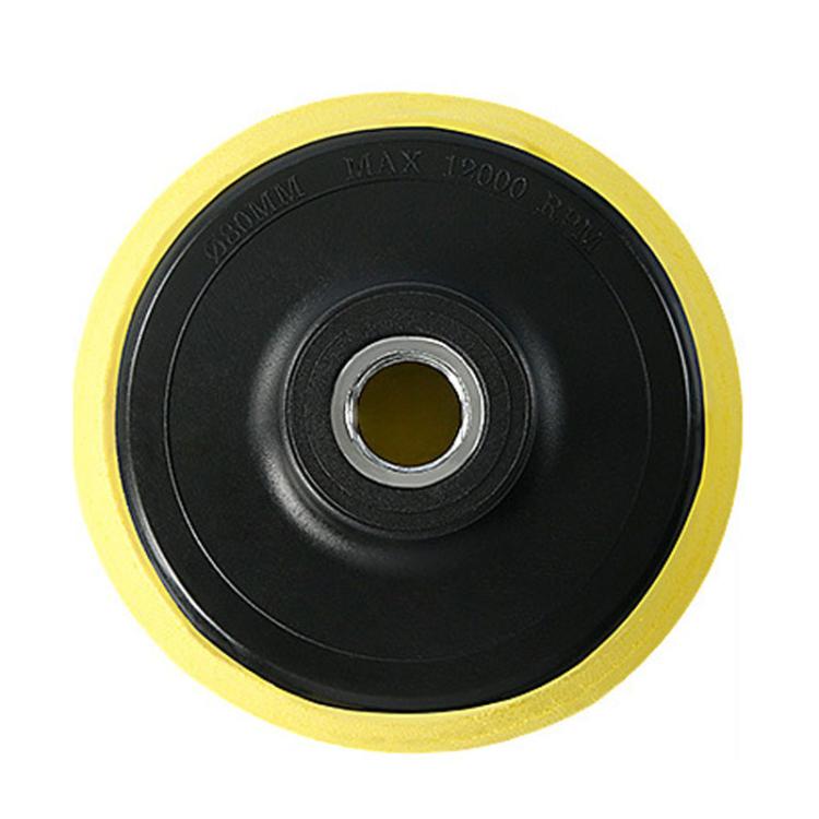 Wet / Dry Grinding Discs Stone Polishing Discs Self-Adhesive Disc Adapters, Spec: 8cm M14 Hole Thick Sponge