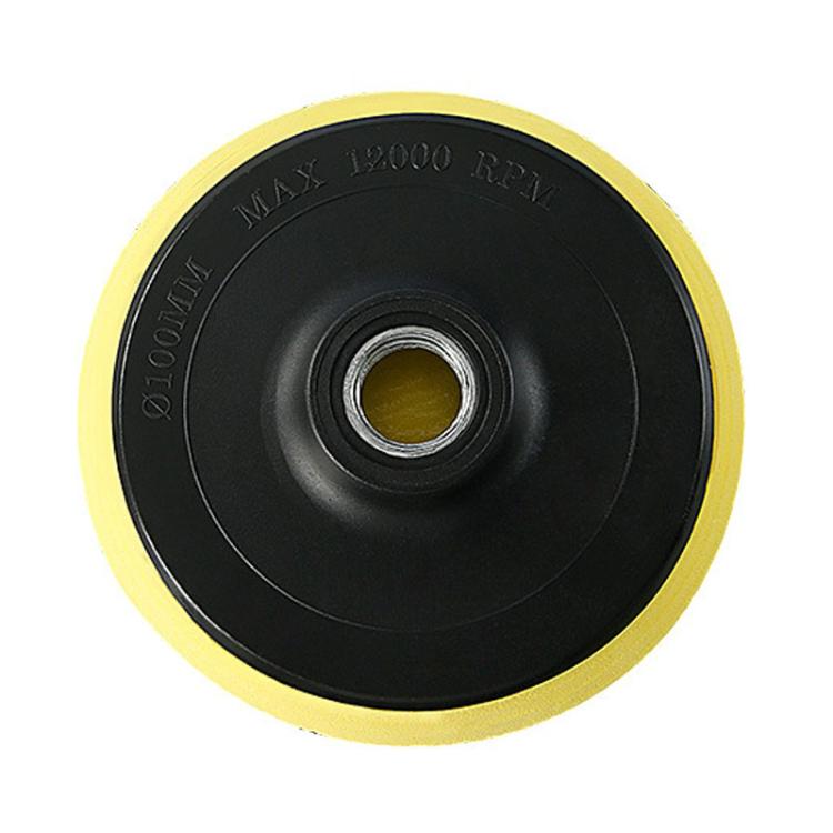 Wet / Dry Grinding Discs Stone Polishing Discs Self-Adhesive Disc Adapters, Spec: 10cm M16 Hole Thick Sponge