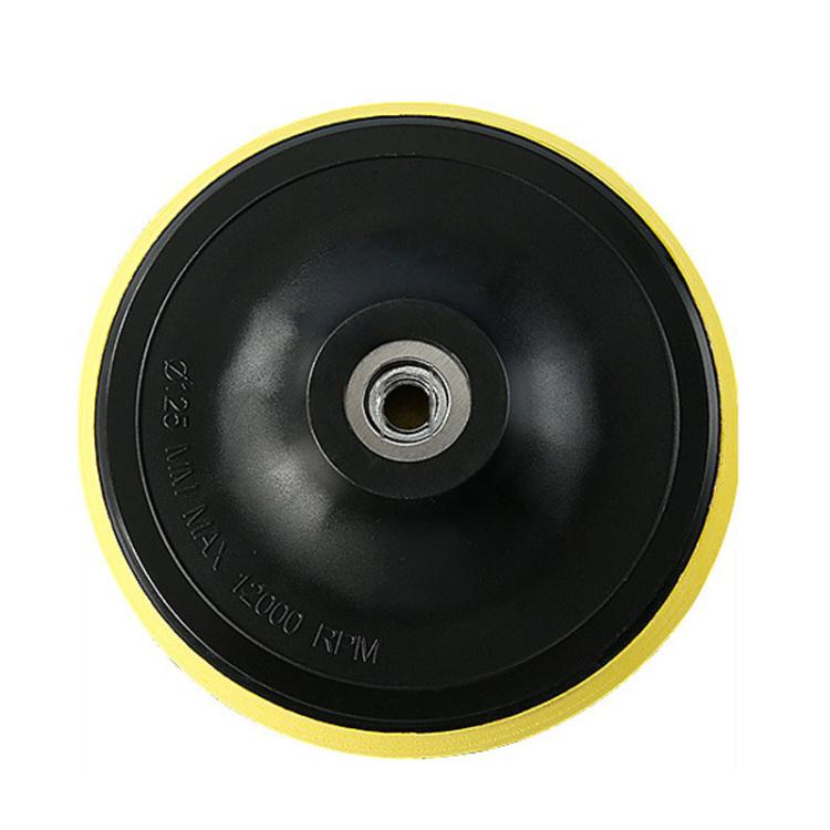Wet / Dry Grinding Discs Stone Polishing Discs Self-Adhesive Disc Adapters, Spec: 12.5cm M10 Hole Thick Sponge