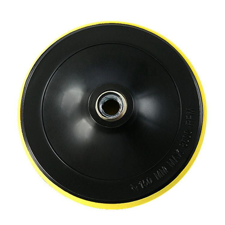 Wet / Dry Grinding Discs Stone Polishing Discs Self-Adhesive Disc Adapters, Spec: 15cm M14 Hole Thick Sponge