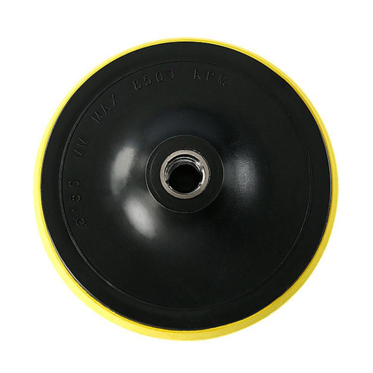 Wet / Dry Grinding Discs Stone Polishing Discs Self-Adhesive Disc Adapters, Spec: 15cm M16 Hole Thick Sponge