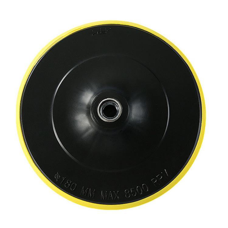 Wet / Dry Grinding Discs Stone Polishing Discs Self-Adhesive Disc Adapters, Spec: 18cm M14 Hole Thick Sponge