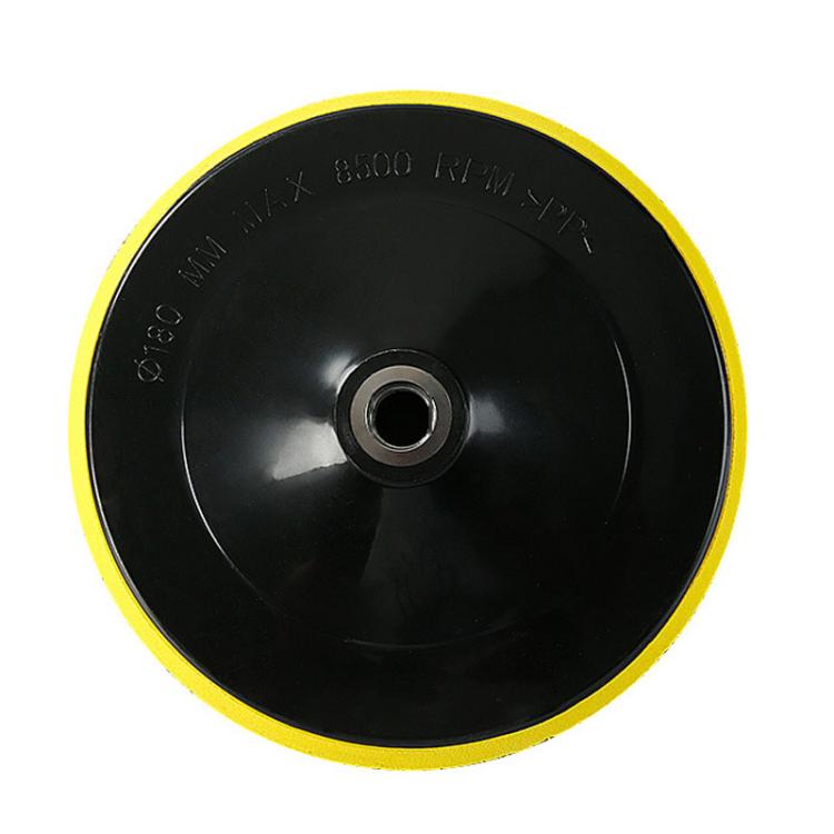 Wet / Dry Grinding Discs Stone Polishing Discs Self-Adhesive Disc Adapters, Spec: 18cm M16 Hole Thick Sponge