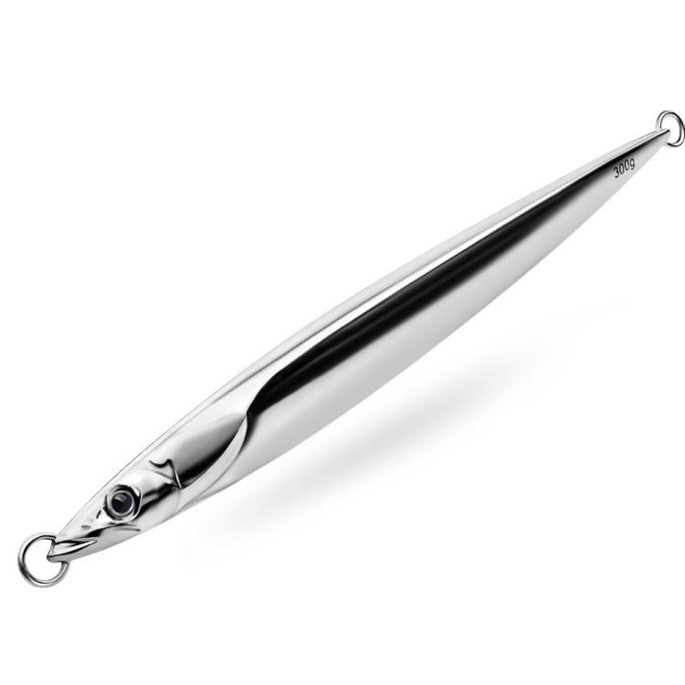 PROBEROS  LF168 Saltwater Fishing Metal Jigging Lure Blank Body Vertical Sinking Bait Shining Mirror Finish Mackerel Jigs 300g