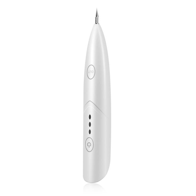 USB Mini Mole Removal Pen Ionized Carbonization Portable Beauty Device - White