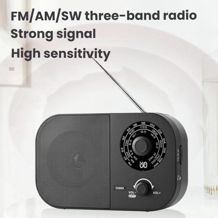 WDK Portable FM/AM/SW Tri-Band Radio, Specification: For EU