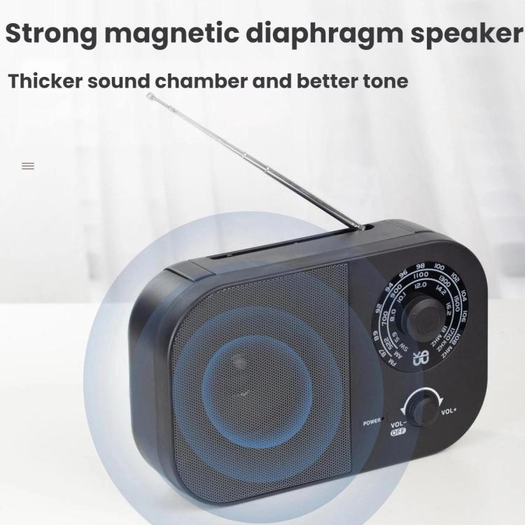 WDK Portable FM/AM/SW Tri-Band Radio, Specification: For US
