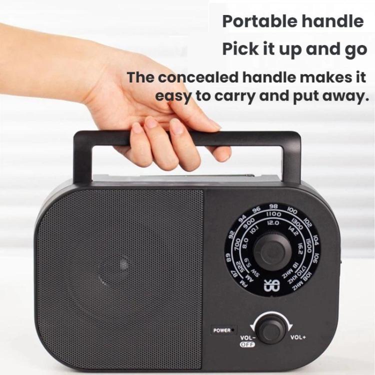 WDK Portable FM/AM/SW Tri-Band Radio, Specification: For EU