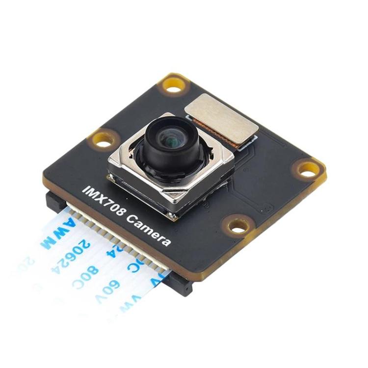 Waveshare 34276 IMX708 12MP High Resolution Autofocus Camera,  Compatible With Raspberry Pi Series Boards