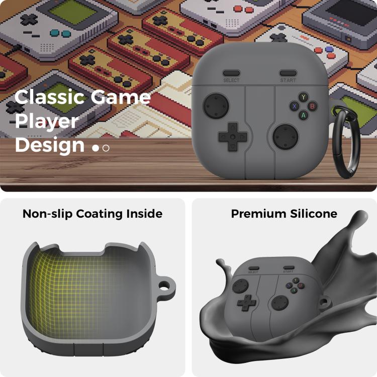 For Galaxy Buds4 / 4 Pro AhaStyle WG164 Silicone Split Protective Case