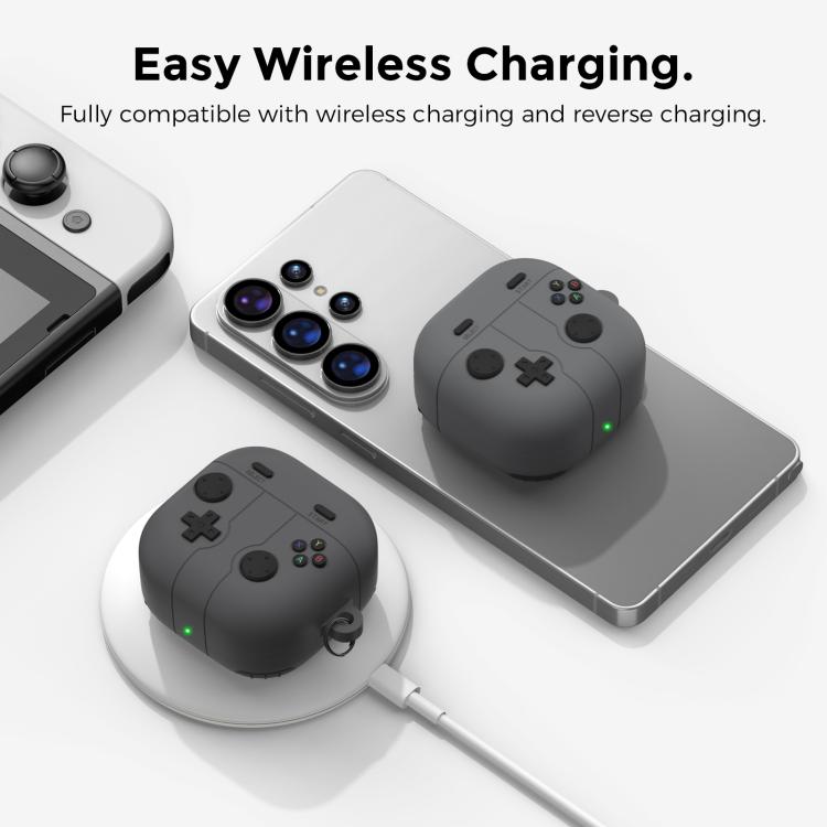 For Galaxy Buds4 / 4 Pro AhaStyle WG164 Silicone Split Protective Case