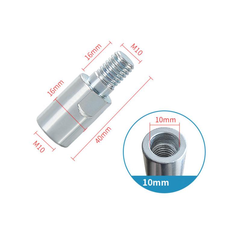 M10 To M10 Angle Grinder Extension Shaft Drilling Grinding Polishing Screw Shaft, Length: 4cm