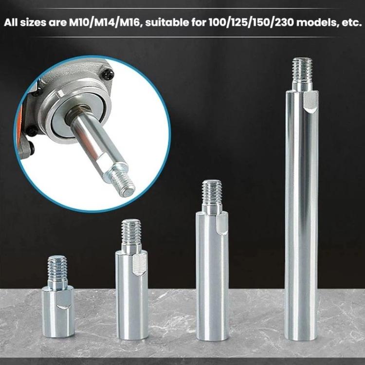 M10 To M10 Angle Grinder Extension Shaft Drilling Grinding Polishing Screw Shaft, Length: 6cm