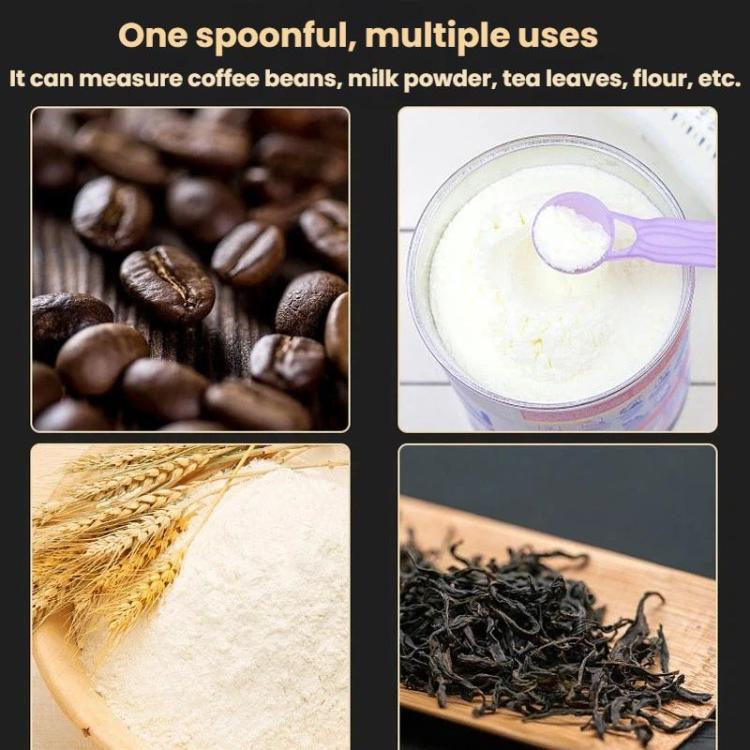 15ml 304 Stainless Steel Thickened Coffee Spoon With Scale Measuring Bean Spoon