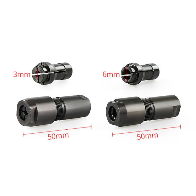 6mm Angular Grinder To Straight Grinder Conversion Head Polisher To Electric Grinder Chuck Adapter