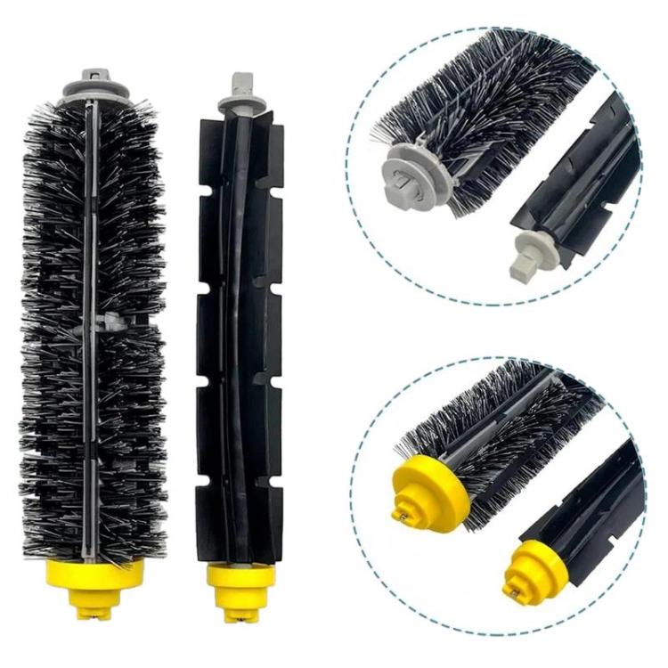 15 in 1 For IRobot Roomba 650 / 600 Series Sweeper Accessories Brush Filter & Triangle Side Brush