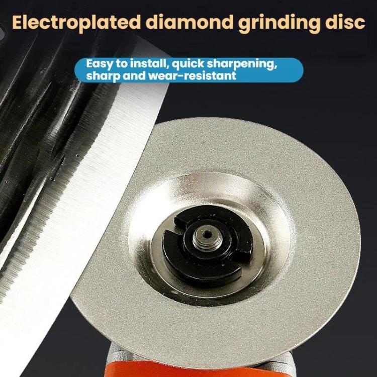 Electroplated Emery Grinding Disc Angle Grinder Grinding Wheel Blade, Spec: Coarse Grinding 400 Mesh