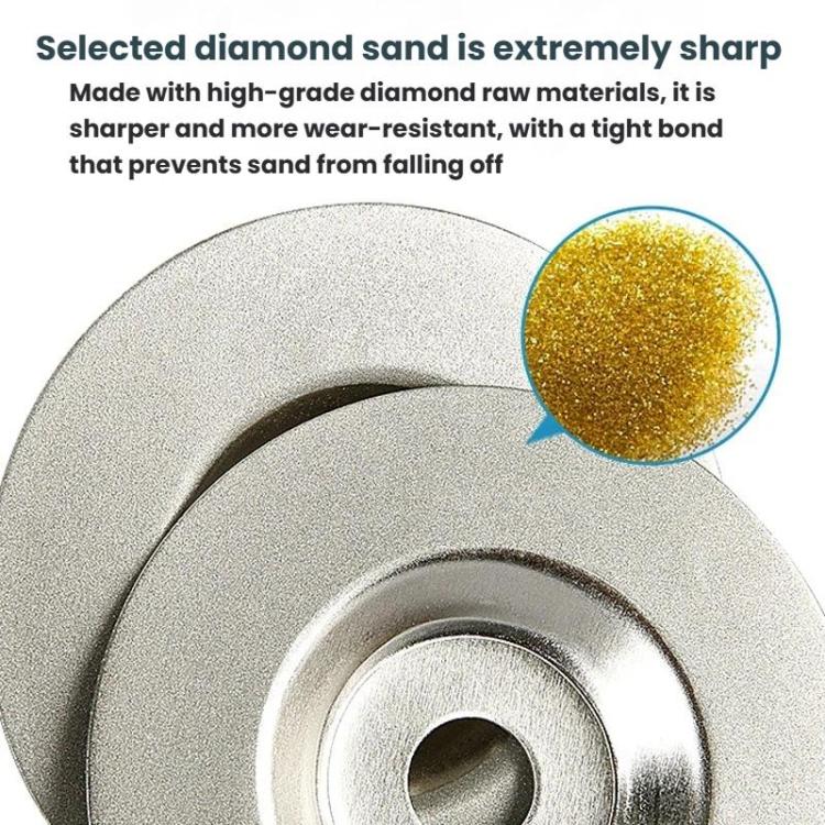 Electroplated Emery Grinding Disc Angle Grinder Grinding Wheel Blade, Spec: Fine Grinding 800 Mesh