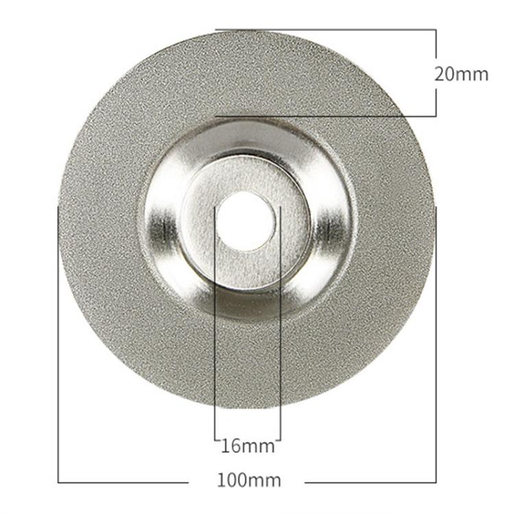 Electroplated Emery Grinding Disc Angle Grinder Grinding Wheel Blade, Spec: Coarse Grinding 400 Mesh