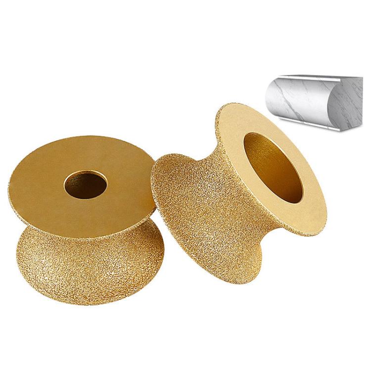Stone Edge Grinding Wheel Marble Granite Tile Trimming Chamfering Tool, Spec: Rounded Edge 40mm