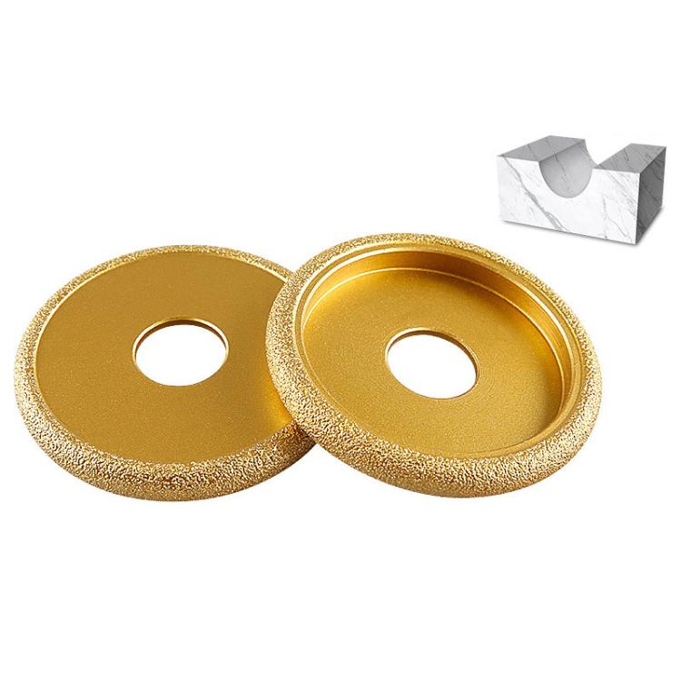 Stone Edge Grinding Wheel Marble Granite Tile Trimming Chamfering Tool, Spec: Roman Column 10mm