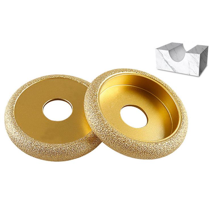 Stone Edge Grinding Wheel Marble Granite Tile Trimming Chamfering Tool, Spec: Roman Column 15mm