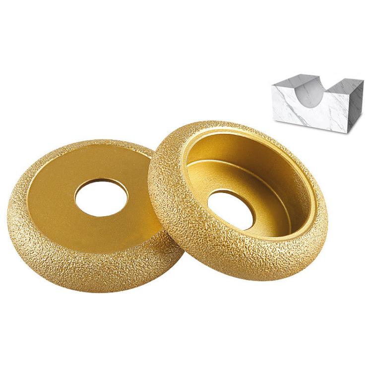 Stone Edge Grinding Wheel Marble Granite Tile Trimming Chamfering Tool, Spec: Roman Column 20mm
