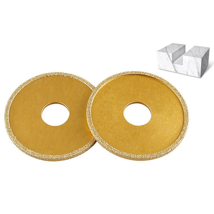 Stone Edge Grinding Wheel Marble Granite Tile Trimming Chamfering Tool, Spec: Flat Wheel 5mm