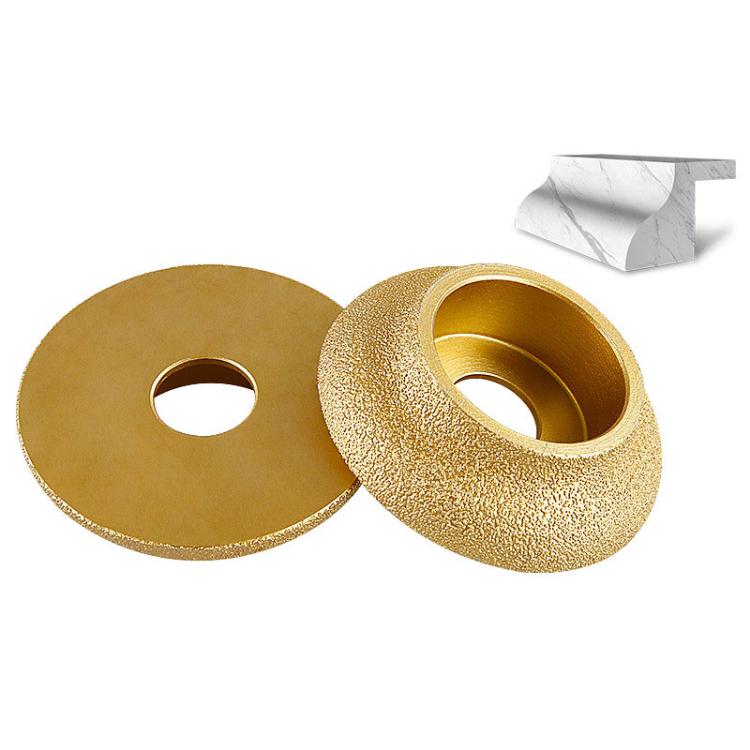 Stone Edge Grinding Wheel Marble Granite Tile Trimming Chamfering Tool, Spec: Duckbill 20mm