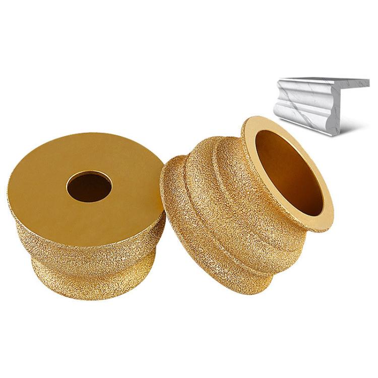 Stone Edge Grinding Wheel Marble Granite Tile Trimming Chamfering Tool, Spec: No. 404 Edge 40mm