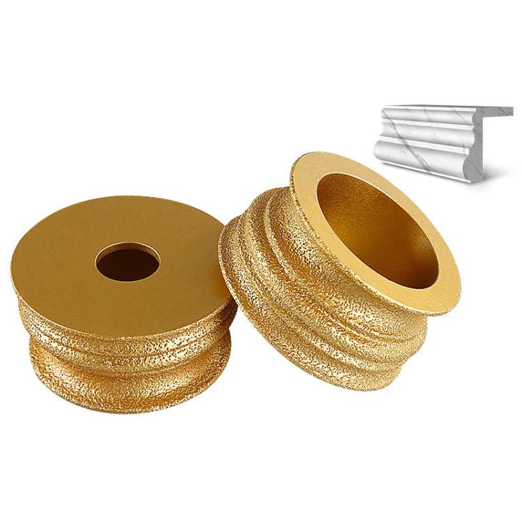 Stone Edge Grinding Wheel Marble Granite Tile Trimming Chamfering Tool, Spec: No. 407 Edge 30mm