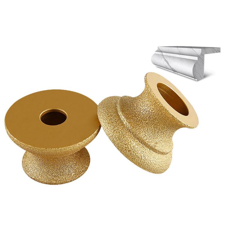 Stone Edge Grinding Wheel Marble Granite Tile Trimming Chamfering Tool, Spec: No. 21 Edge 40mm