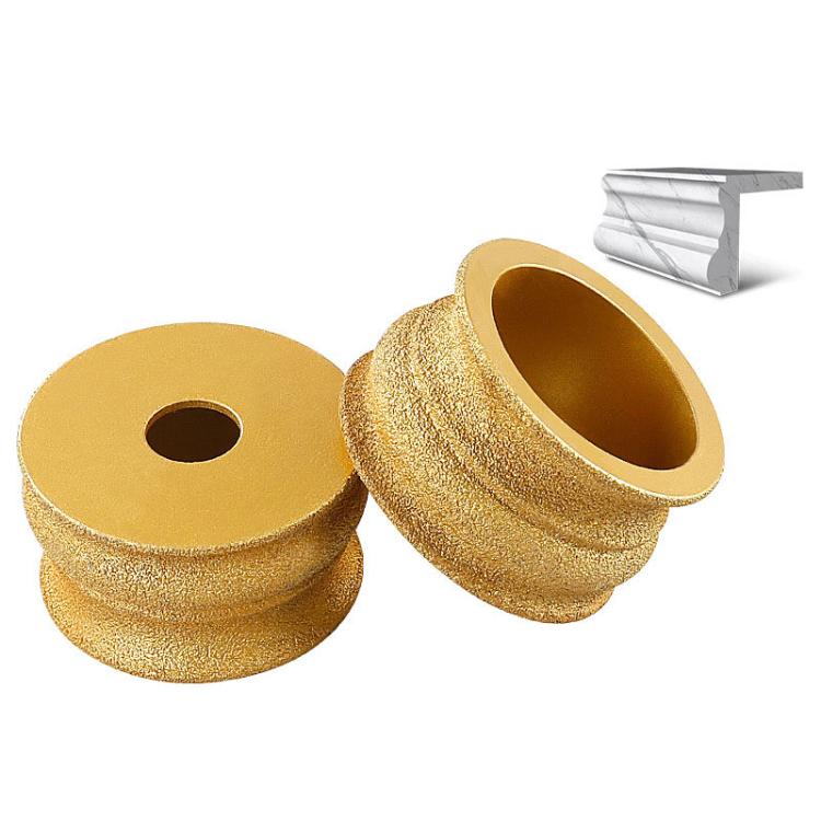 Stone Edge Grinding Wheel Marble Granite Tile Trimming Chamfering Tool, Spec: No. 404 Edge 35mm