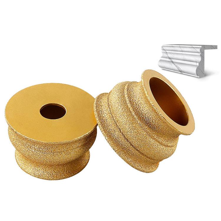 Stone Edge Grinding Wheel Marble Granite Tile Trimming Chamfering Tool, Spec: No. 407 Edge 40mm
