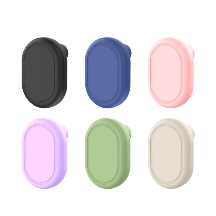 For Xiaomi Tag Hidden Pin Case Waterproof Silicone Tracker Holder with Safety Brooch for Kids Clothing, Backpack