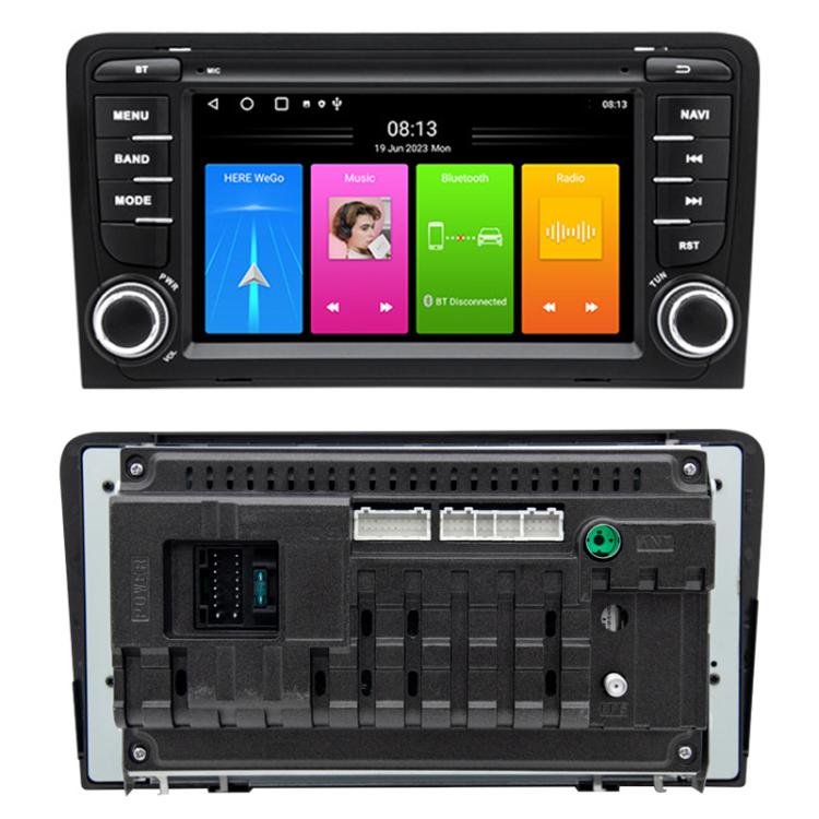 7-Inch Car Navigation Multimedia Smartphone Connectivity CarPlay All-In-One For Audi A3, Specification: Quad-core 4GB+32GB