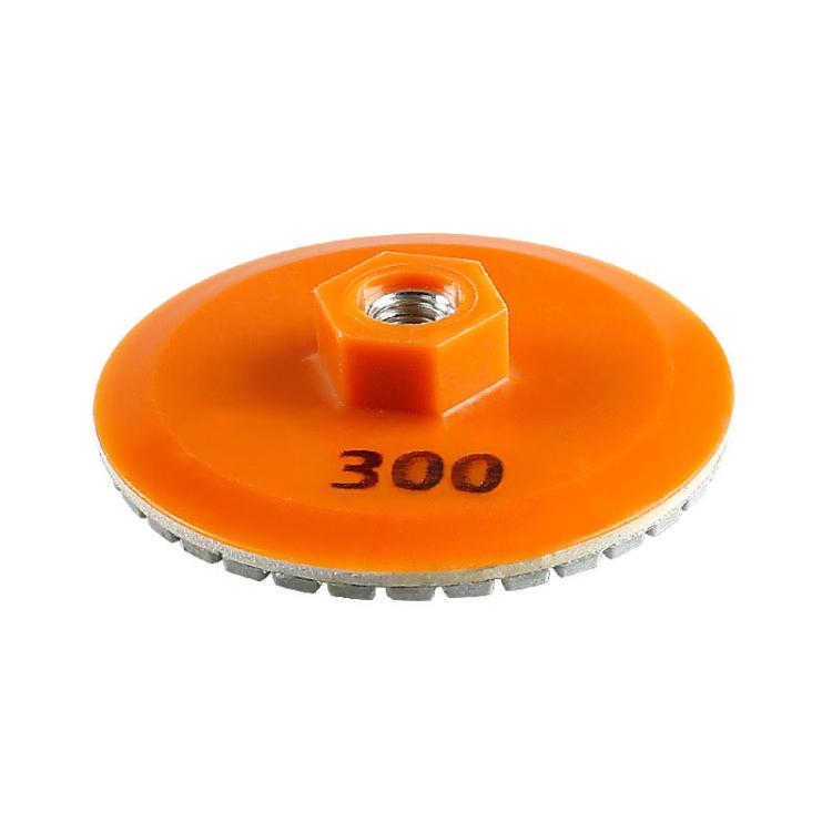 3 inch 8cm One-piece Diamond Dry Grinding Disc Tile Edge Grinding Disc, Mesh: 300
