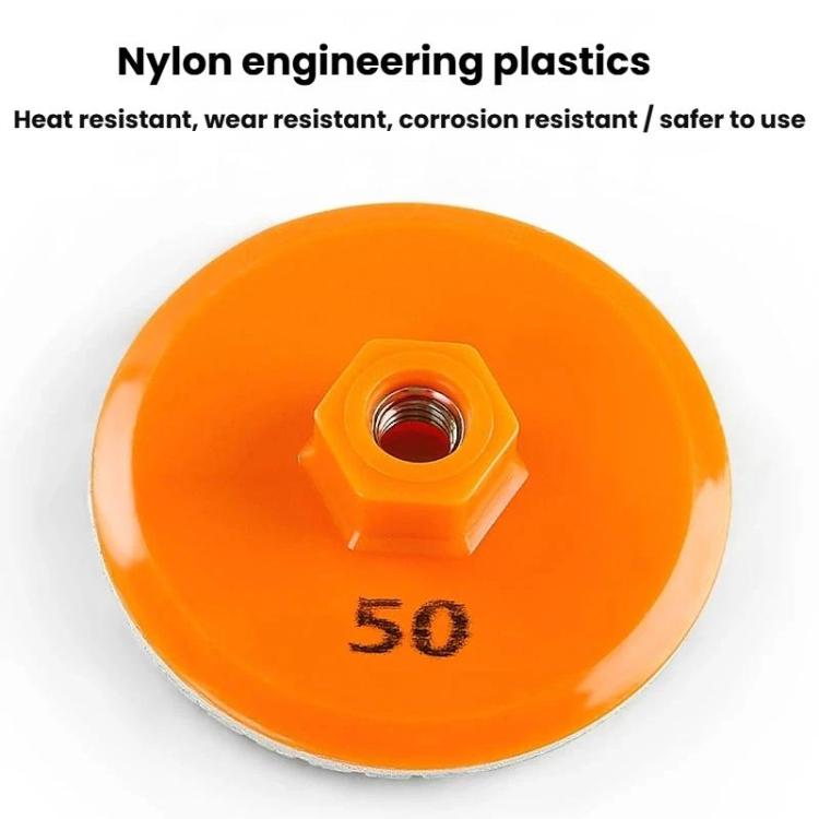 3 inch 8cm One-piece Diamond Dry Grinding Disc Tile Edge Grinding Disc, Mesh: 500