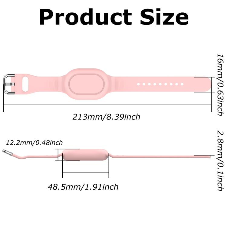 For Xiaomi Tag Kids Wristband Waterproof Silicone Protective Case Anti-Lost Watch Band Holder