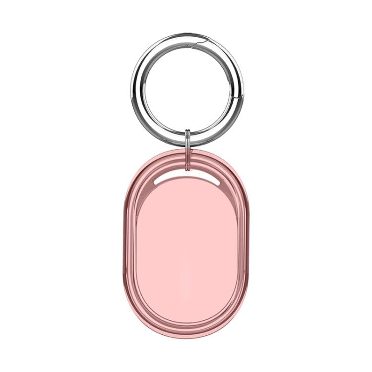 For Xiaomi Tag Clear TPU Full-Body Cover Protective Case with Metal Spring Buckle Keychain Waterproof & Anti-Scratch Tracker Holder