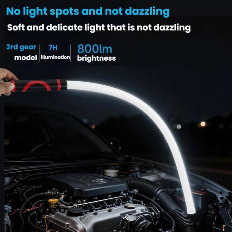 73cm Multifunctional Flexible Convenient LED Light Strip Home Auto Repair Outdoor Flashlight Lighting Tool