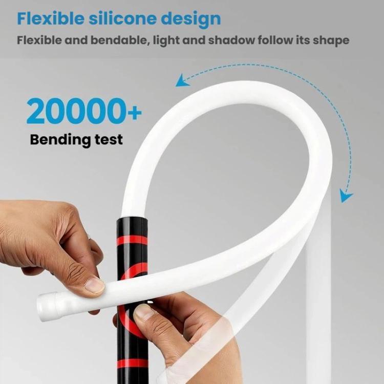 73cm Multifunctional Flexible Convenient LED Light Strip Home Auto Repair Outdoor Flashlight Lighting Tool