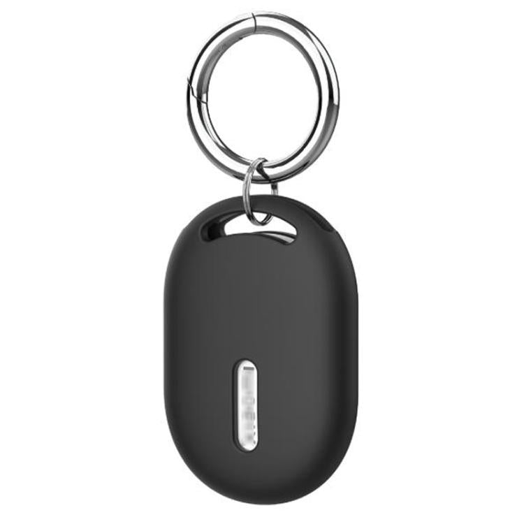 For Xiaomi Tag Tracker Silicone Case Protective Cover with Anti-Lost Keychain Anti-Scratch Skin-Friendly Finder Holder