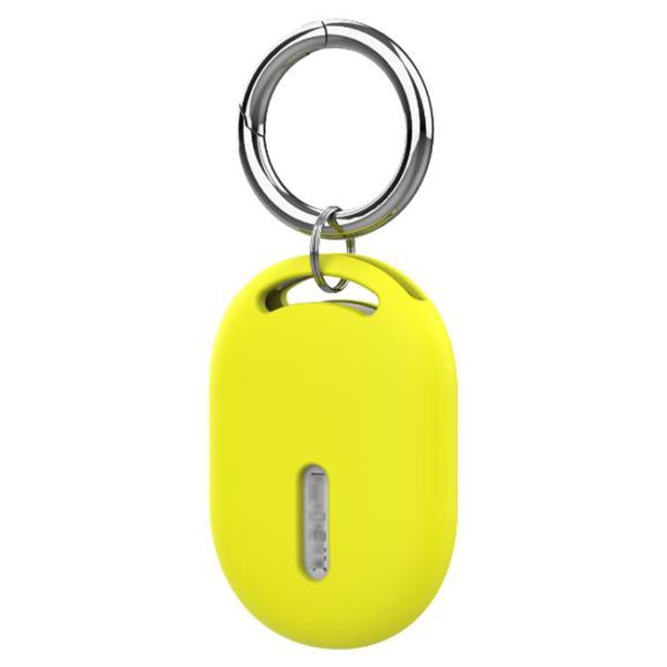 For Xiaomi Tag Tracker Silicone Case Protective Cover with Anti-Lost Keychain Anti-Scratch Skin-Friendly Finder Holder