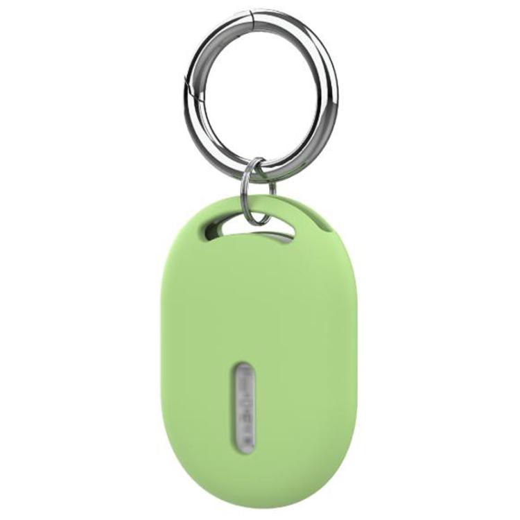 For Xiaomi Tag Tracker Silicone Case Protective Cover with Anti-Lost Keychain Anti-Scratch Skin-Friendly Finder Holder