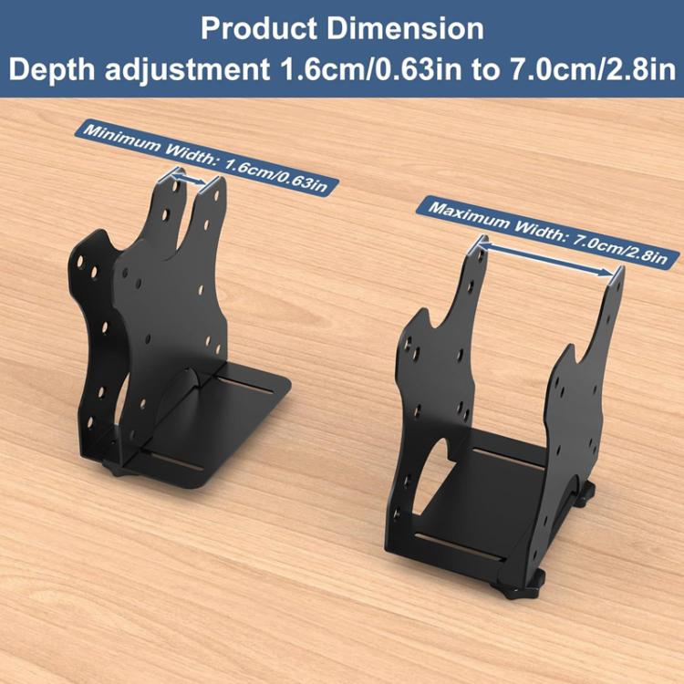 JJ-9402-B-0 Adjustable PC Mounting Bracket VESA Panel Hanger